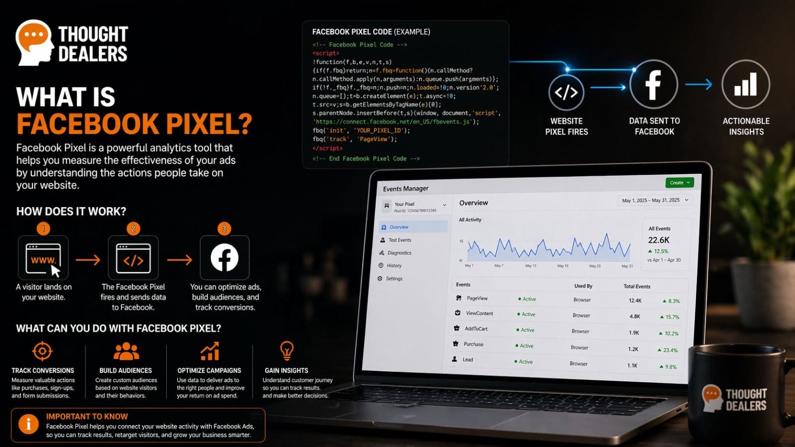  Guide til Meta Pixel: Oppsett, sporing og annonser